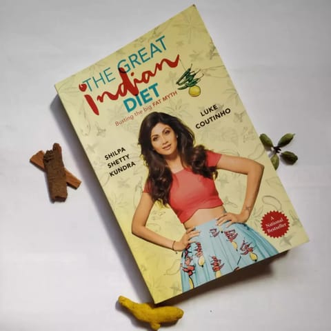 The Great Indian Diet - Busting the Big Fat Myth - By Shilpa Shetty Kundra and Luke Coutinho (Paperback)