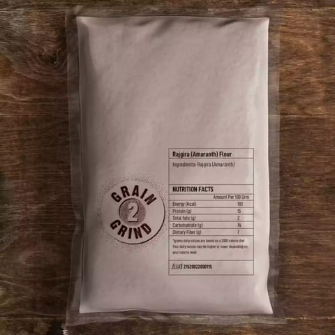 Grain2Grind Rajgira Amaranth Atta 400 gm