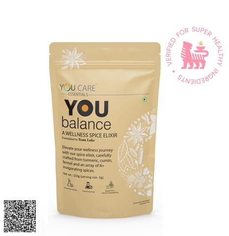 YOU Balance, A Wellness Spice Elixir - formulated by Team Luke for Immunity and Inflammation Support With 11 Powerful Ingredients - (150 gms)